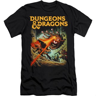 The Beholder Attacks Dungeons &amp; Dragons T-Shirt เสื้อยืดเด็กผช เสื้อยืดแฟชั่น เสื้อเบลาส์