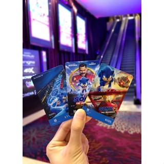 บัตร Mgeneration NEXT ลาย Sonic The Hadgehog ภาค 1 และ 2