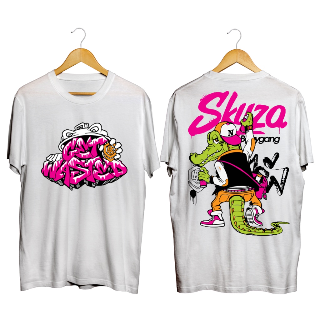 เสื้อยืด Skyzo Babygang Crocodile Pylox \ เสื้อยืดแอนิเมชั่น \ ผู้ชายผู้หญิง Distro \ การ์ตูน \ การ์