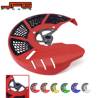 JFG Racing Motorcycle Accessory Brake Disc Guard Cover For CR125R/250R CRF250R CRF450R CRF250RX CRF450RX CRF250X CRF450X