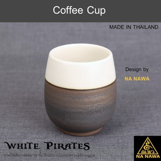 NA NAWA Ceramic Coffee Cup NY39-WHITE PIRATES