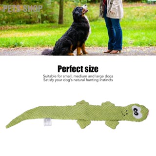 Pets Shop Squeaky Lizard Dog Toy ฟันบดการฝึกอบรม Plush Chew ของเล่นสำหรับอุปกรณ์สัตว์เลี้ยง