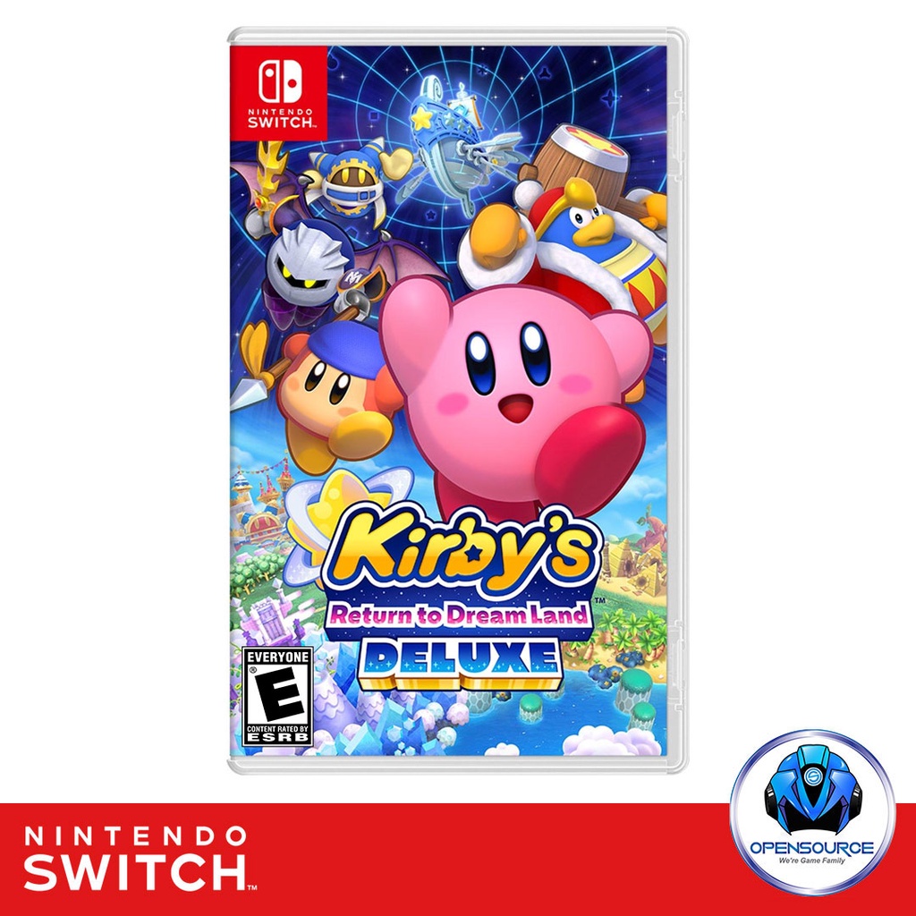 [พร้อมส่ง]Nintendo: Kirby's Return to Dreamland Deluxe (US Z1 แท้ มือแดง) - Nintendo switch