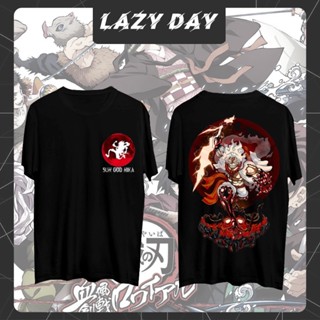 เสื้อ One Piece MY YOUNG Anime Gear 5 Luffy เสื้อกีฬาการ์ตูนกีฬาเสื้อยืดการ์ตูนขนาดใหญ่_04