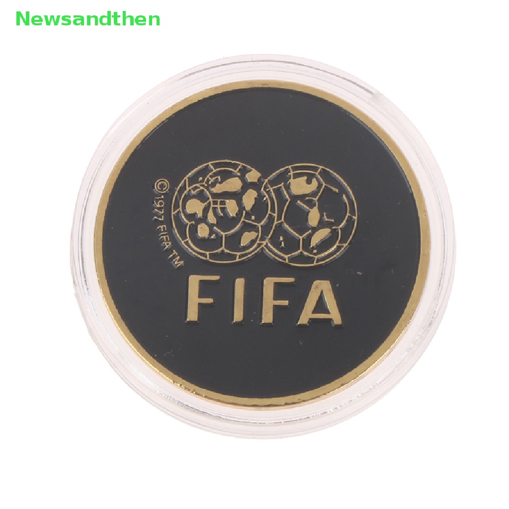 Newsandthen โลหะฟุตบอลแชมเปี้ยน Pick Edge Finder เหรียญปิงปองฟุตบอลจับคู่กีฬาโยนผู้ตัดสินเหรียญด้านข้างฟุตบอลจับคู่ Picker Nice