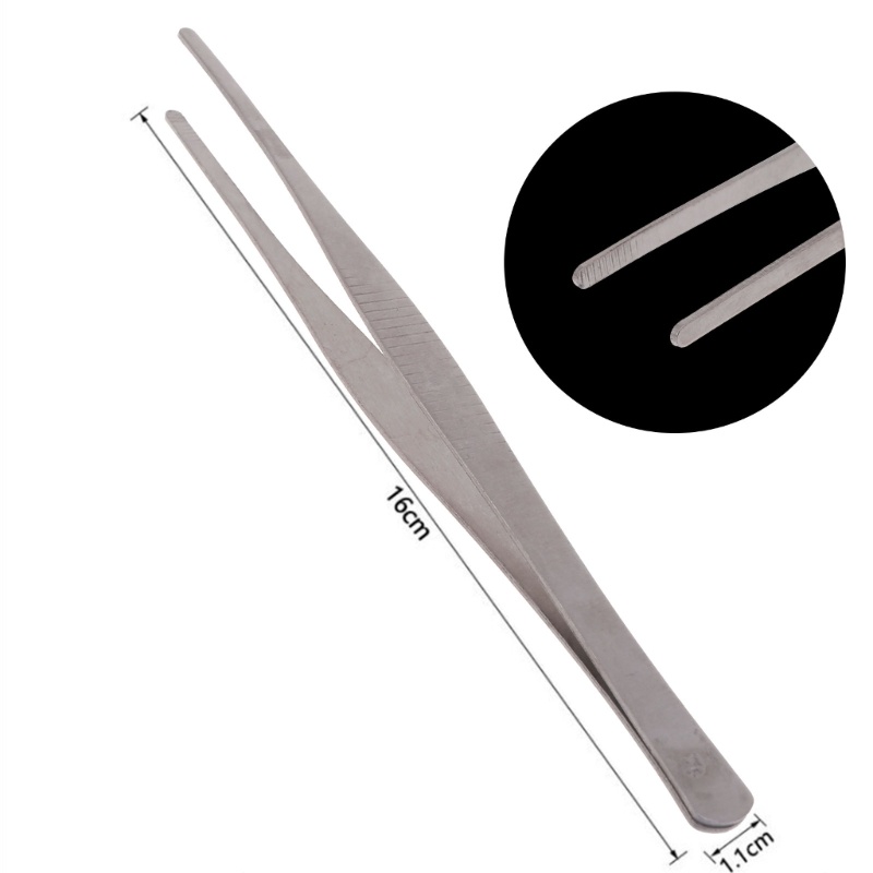 Cutep Professional Stainless-Steel Precision Tweezer 12 5 14 16 18 สําหรับ cm Curved Force - รูปที่ 6