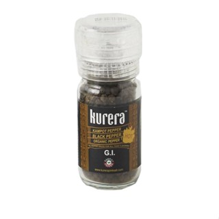 Kurera Organic Kampot Pepper 60g พริกไทยดำ