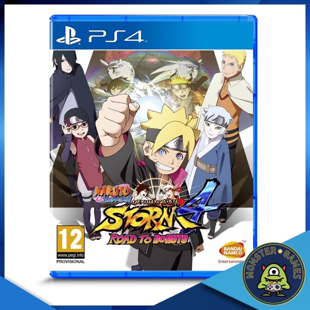 Naruto Shippuden Ultimate Ninja Storm 4 Road to Boruto Ps4 แผ่นแท้มือ1!!!!! (Naruto Storm 4 Ps4)(Nar