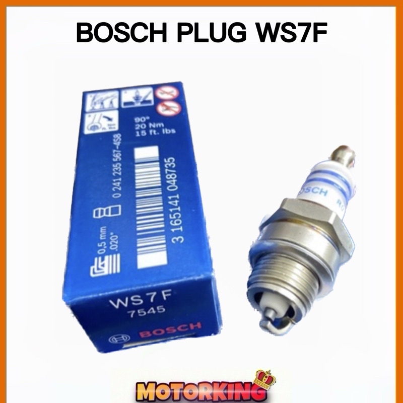 BOSCH PLUG WS7F WS8E E7RTC ARTC B8RTC B7RC B9RTC