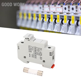 Good Work เบรกเกอร์ฟิวส์วงจร 1P 32A 1000V Dc พร้อมสวิตช์ 10X38 มม. 15A Pv สําหรับการป้องกัน