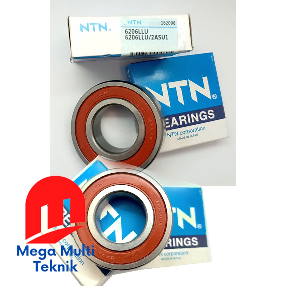 แบริ่ง 6206 2RS NTN Laher 6206 2RS NTN