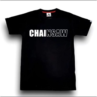 เสื้อคู่รัก Chainsaw Man -  Anime Shirt Classic t shirt Cotton Shirt For Man Womanเสื้อยืดเสื้อยืด_26