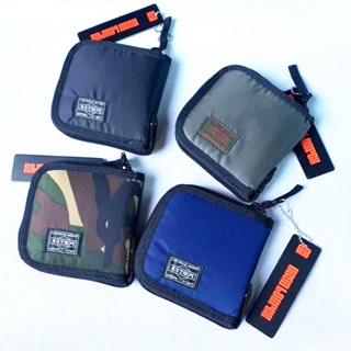 กระเป๋าสตางค์ญี่ปุ่นPorter ของแท้ ซิปรอบพอตเตอร์ -PORTER  FOLD WALLET กระเป๋าพับดอลJAPAN