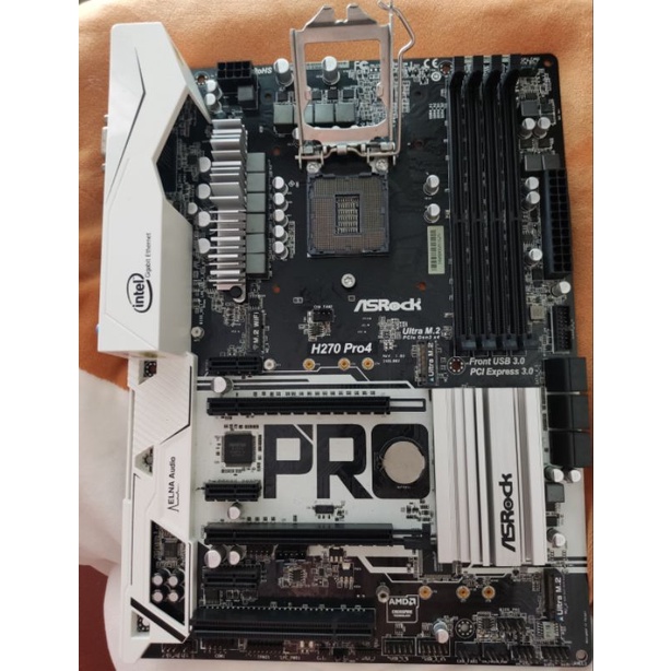 ASRock H270 PRO4 มีฝาหลัง