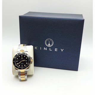 นาฬิกา KINLEY MENS K-OM-010 OCEAN MASTER DIVER SEIRES QUARTZ พร้อมกล่อง (ใหม่มีตำหนิ) ฝากล่องใส่นาฬิกา ปิด-เปิด ชำรุด