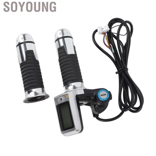 Soyoung 36V 48V 500W Motor Brushless Controller and 802 Twist Throttle with LCD Display Electric Bike Conversion Kit