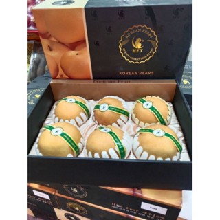 สาลี่หิมะ(ตรา.นกแก้ว)เกรดพรีเมี่ยมลูกใหญ่ หวาน กรอบ อร่อย น่ารับประทาน 1 กล่อง 6-7ลูก ต้องลอง