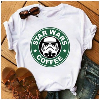 DOODLE TEESHIRT - Star Wars Coffee Spoof design shirt_05