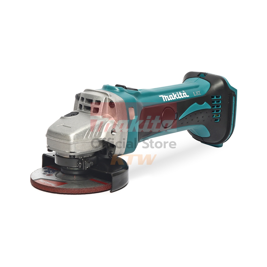 MAKITA เครื่องเจียไร้สาย 18 โวลต์ ขนาด 4 นิ้ว รุ่น DGA402Z ไม่รวมแบตเตอรี่และแท่นชาร์จ (มากีต้า)