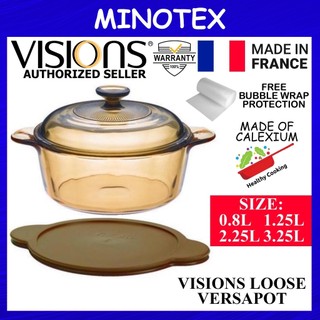 Visions Loose Set 3.25L Casserole Versa Pot Casserole Periuk Masak
