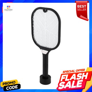 ELECTRIC ไม้ช็อตยุงไฮบริด DERMOVE สีดำELECTRIC FLY SWATTER DERMOVE BLACK