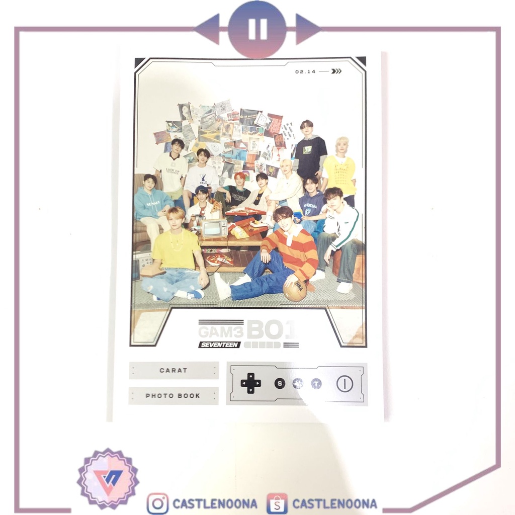 SEVENTEEN GAM3 BO1 CARAT MEMBERSHIP KIT