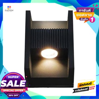 Wall โคมไฟผนังภายนอกอลูมิเนียม (LED 6 W) W.L.LIGHTING รุ่น WL-201509-6W/30K(BK) ขนาด 9x7.5x12.3 ซม. สีดำAluminum Outdoor