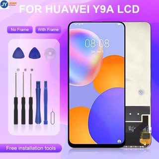 หน้าจอแสดงผล LCD ดิจิไทเซอร์ พร้อมกรอบ 6.63 นิ้ว สําหรับ honor X10 5G FRL-L22 FRL-22 Huawei y9a X10 5G FRL-23