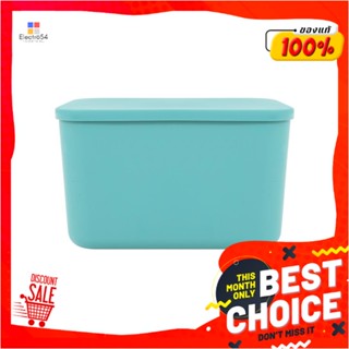 STORAGE กล่องเก็บของ มีฝา STACKO MARU S 26x18x16 ซม. สีเขียวSTORAGE BOX WITH LID STACKO MARU S 26X18X16CM GREEN