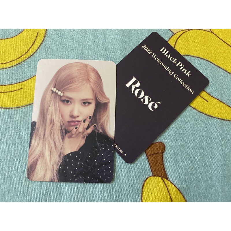 การ์ด Rosé Blackpink WC 2022 แฟนเมด พิมพ์สวย