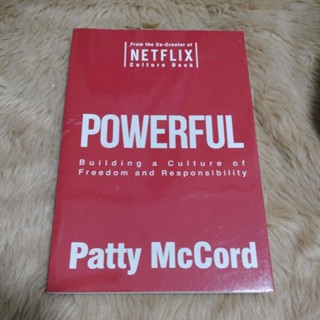 หนังสืออังกฤษ#POWERFUL: BUILDING A CULTURE OF FREEDOM AND RESPONSIBILITYผู้แต่ง : PATTY MCCORD/มือสองสภาพดี