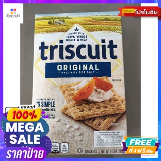 ขนม Nabisco Triscuit Original Crackers แครกเกอร์  240g Nabisco Triscuit Original Crackers Crackers 240g. Reaso