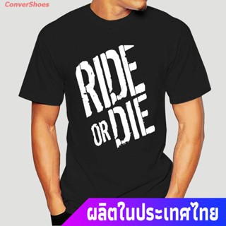 ConverShoes เสื้อยืดกีฬา Fast And Furious T Shirt Ride Or Die T-Shirt Summer Short-Sleeve Tee Shirt Cotton Men Grap_07