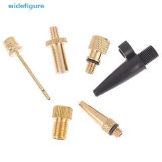 Widefigure ชุดหัวฉีดปั๊มลมยางจักรยาน Presta Schrader Valve Adapter