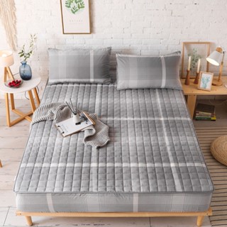 Mattress Protector ผ้ารองกันเปื้อน 360องศา แถมฟรี ปลอกหมอน Cotton100%