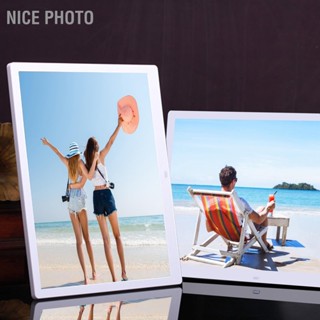 Nice photo กรอบรูปดิจิตอลขนาด 15 นิ้ว ความละเอียด 1024x768 รองรับการเล่น MP3/MP4/Image Image 100V‑240V