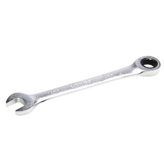 COMBINATION ประแจแหวนข้างปากตาย KENDO 15514 14 มม.COMBINATION RATCHETING WRENCH KENDO 15514 14MM