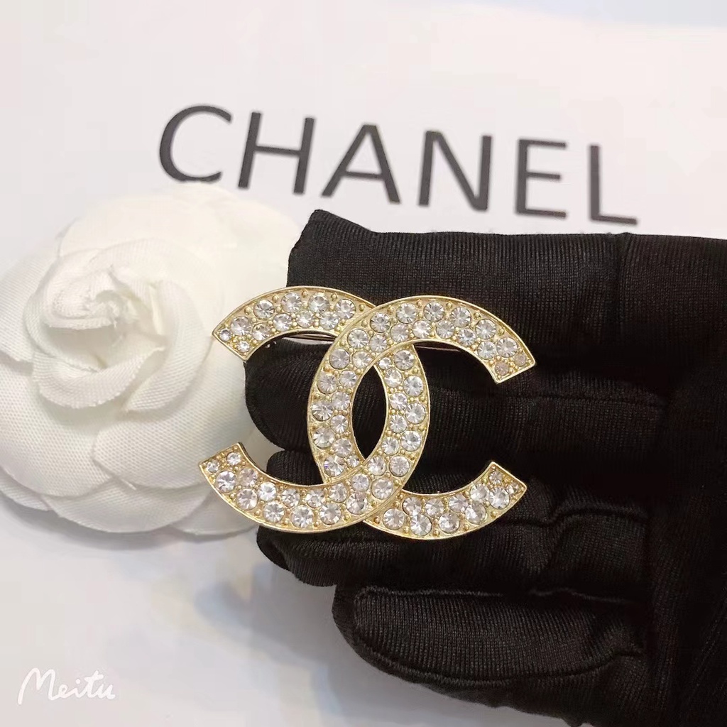 ใหม่ เข็มกลัด ประดับเพชรเทียม แฟชั่นสําหรับผู้หญิง ตกแต่งเสื้อผ้า ปาร์ตี้