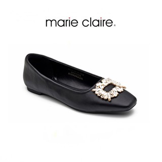 Bata บาจา ยี่ห้อ Marie Claire รองเท้าหุ้มส้น บัลเลต์แฟลต รองเท้าคัดชู รองเท้าส้นแบน สำหรับผู้หญิง รุ่น Lusty สีดำ 5706297