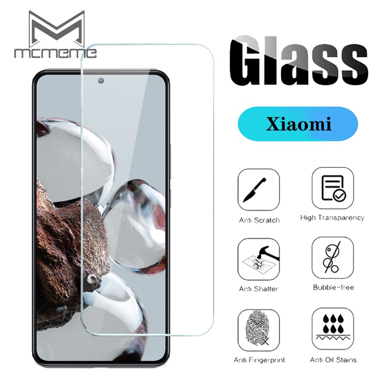 ฟิล์มป้องกันจอ สำหรับ Xiaomi Mi 15 14 14T 13 13T 12T 12 11 Lite 11T 10T Pro 8 9 SE แก้ว