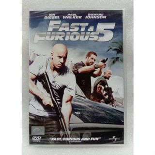 DVD : Fast &amp; Furious 5 (2011) เร็ว แรงทะลุนรก 5 " Vin Diesel, Paul Walker, Dwayne Johnson "