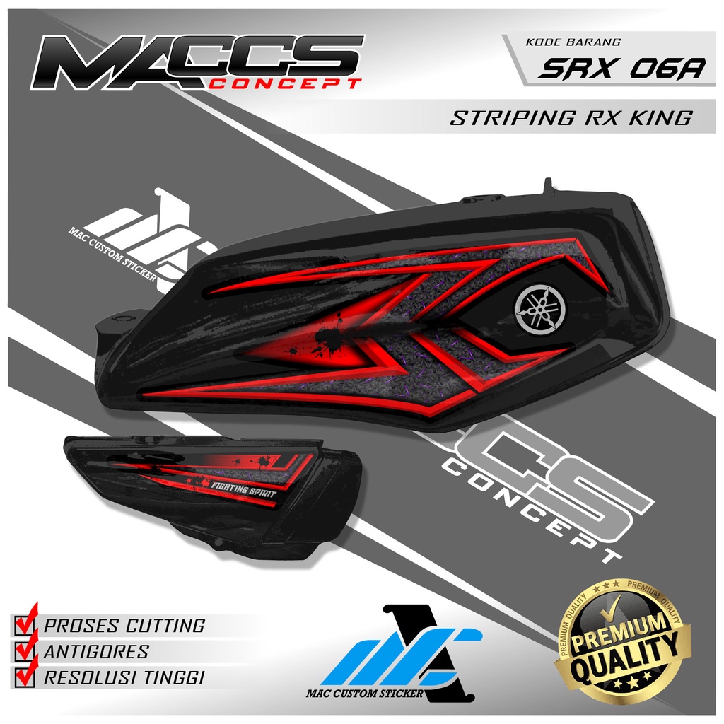 RX KING VARIATION STRIPING - RX KING STRIPING - SRX 06 SRX