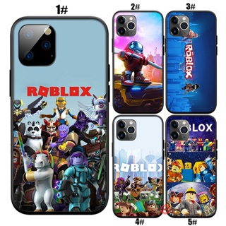 Pj82 เคสโทรศัพท์มือถือแบบนิ่ม ลาย Roblox สําหรับ iPhone 5 5S 6 6S 7 8 11 Pro Max Plus SE XR