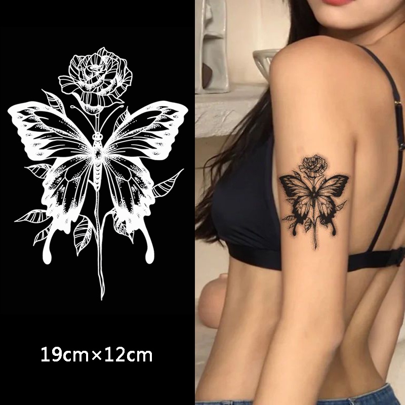 【COCO Magic tattoo】สติกเกอร์รอยสักชั่วคราว กึ่งถาวร กันน้ํา ติดทนนาน 15 วัน 19 ซม.*12 ซม.