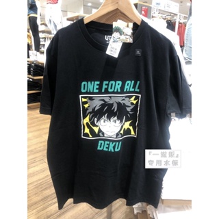 Uniqlo เสื้อยืด พิมพ์ลายมังงะ Jump Gintama My Hero Academia Naruto Full Time Hunter Volleyball Junior_07