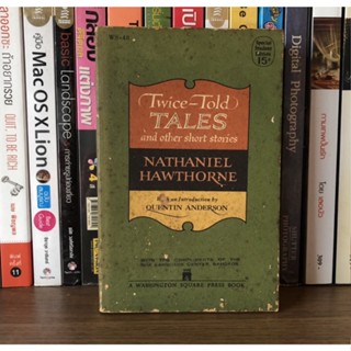 หนังสือมือสอง TWİCE-TOLD TALES AND OTHER SHORT STORİES NATHANIEL HAWTHORNE (ภาษาอังกฤษ)