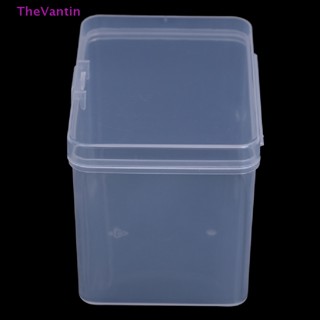 Thevantin กล่องพลาสติกใส PP ขนาด 9*5.9*6.5 ซม. สําหรับใส่ชิป