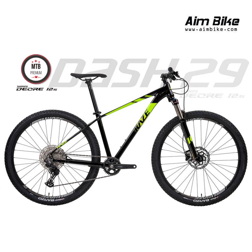 จักรยานเสือภูเขา 29 นิ้ว Kaze Dash 29er Shimano Deore12 สปีด