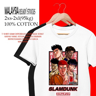 BAJU PEREMPUAN LELAKI T-SHIRT WOMAN MAN SLAM DUNK/SIZE BESAR/ANIME BOLA/HARGA MURAH VIRAL/CHEAP/COTTON/LENGAN PENDE_09