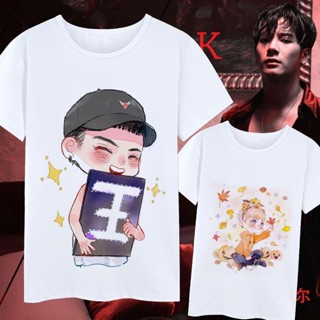 เสื้อยืดแขนสั้น Hot Sale Short Sleeve T-Shirt Printed Got7 Jackson